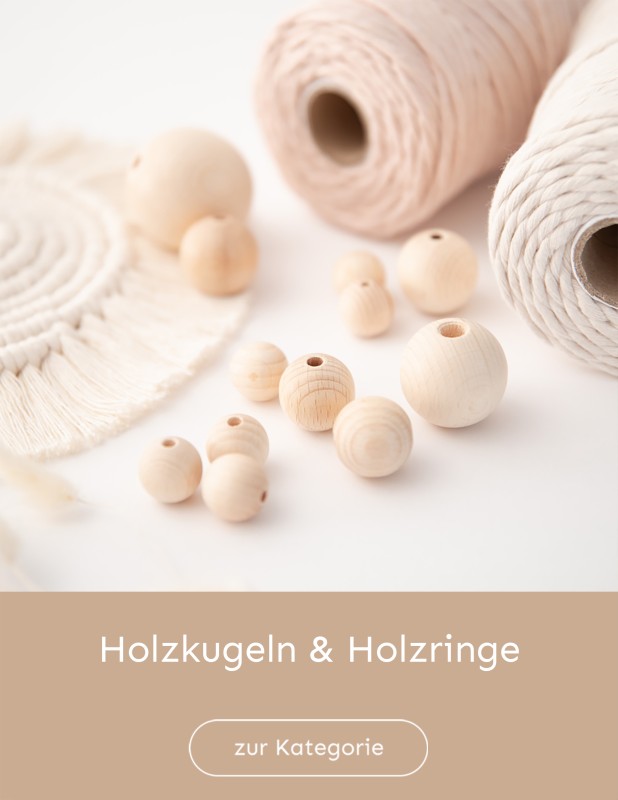 Candini Holzkugeln & Holzringe