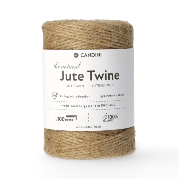 Candini Jutegarn, natur, 100m, juteschnur, Jutekordel zum häkeln kaufen